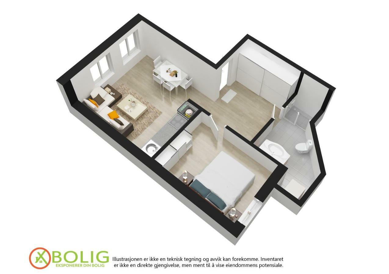 Barfot Apartments برغن المظهر الخارجي الصورة