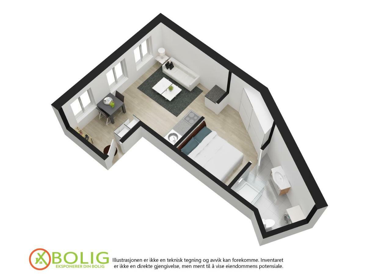 Barfot Apartments برغن المظهر الخارجي الصورة